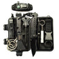 Xtreme 10 Piece Survival Kit (Black) - Survival & Camping Kits